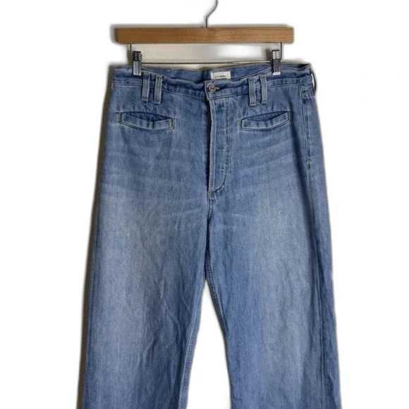 Citizens of Humanity Jeans Womens 28 Gaucho starsign Wide Leg Made USA Denim - Picture 3 of 16
